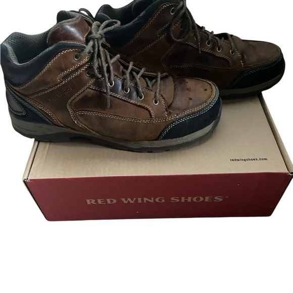 RED WING TRUHIKER
MEN\'S 5-INCH SAFETY TOE HIKER  LEATHER COMFORT DURABLE BOOT 13 main image 13